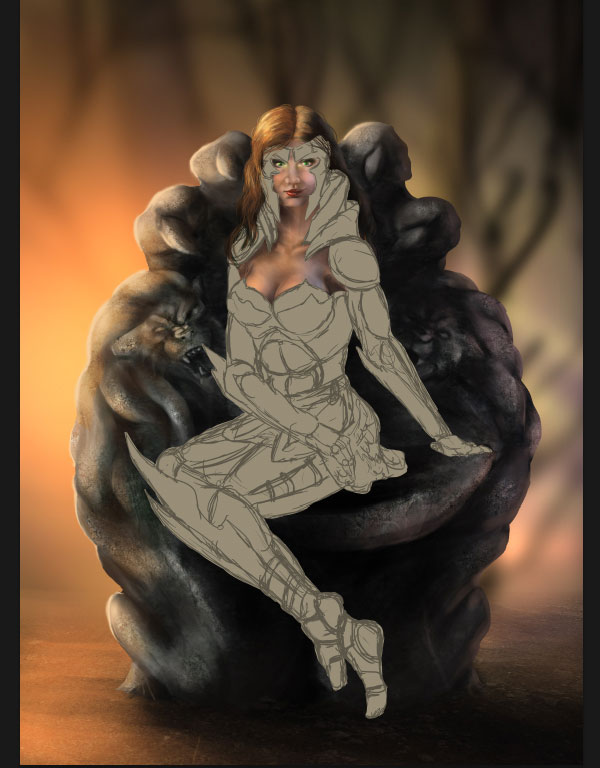 600x768 Learn How To Paint Difficult Metallic Surfaces By Creating - Armor Painting