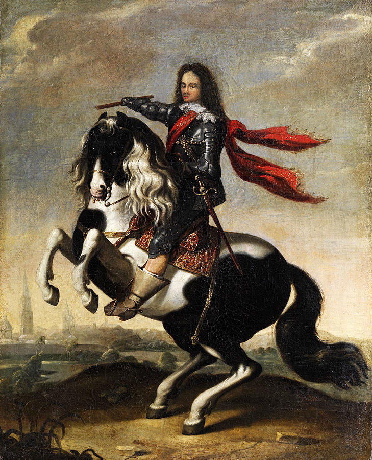 729x900 Prince Waldemar Christian Of Denmark In Armor On Horseback - Armor Painting