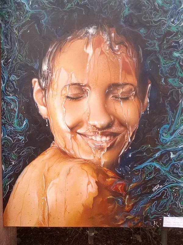 600x800 Realistic Paintings By Arnold Fokam - Arnold Painting