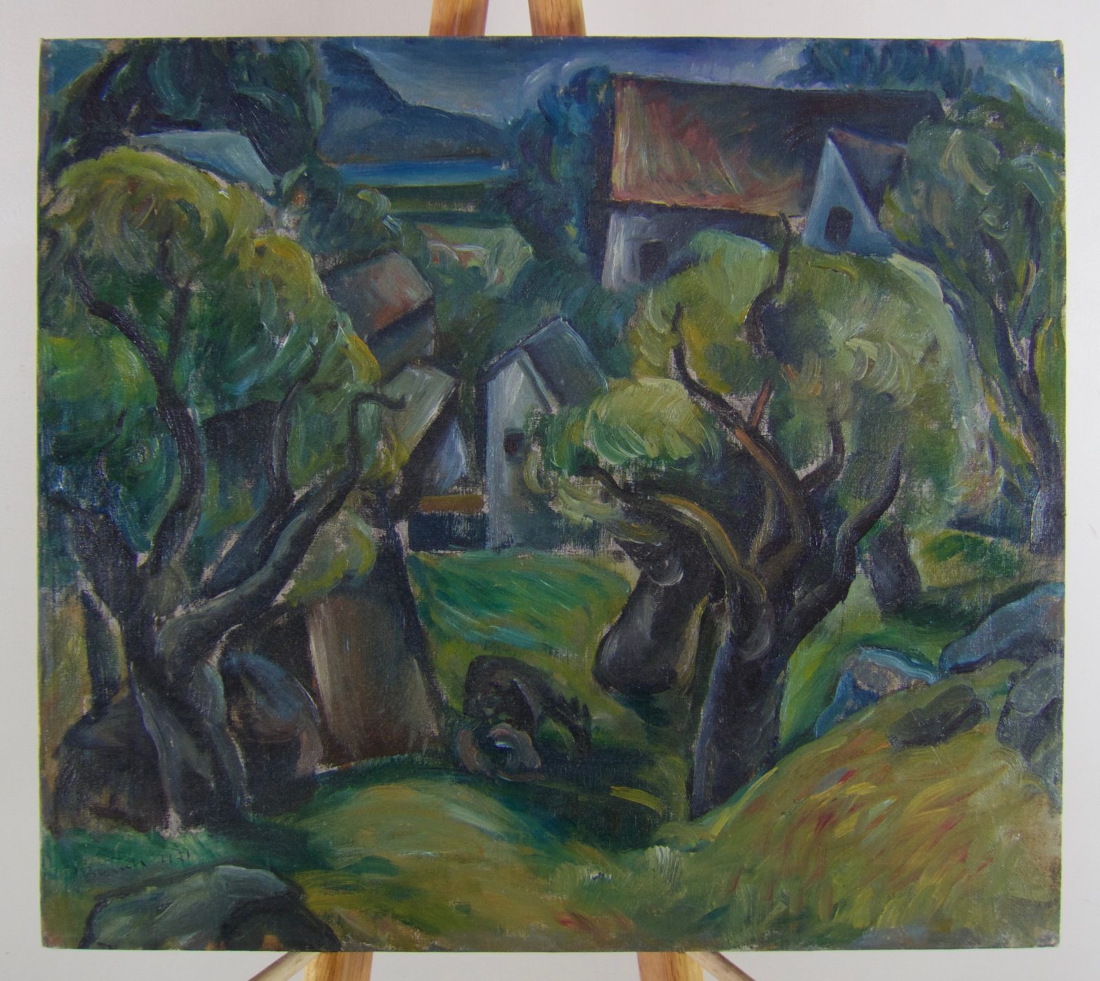 1600x1426 The Modern Art Exchange Arnold Blanch - Arnold Painting