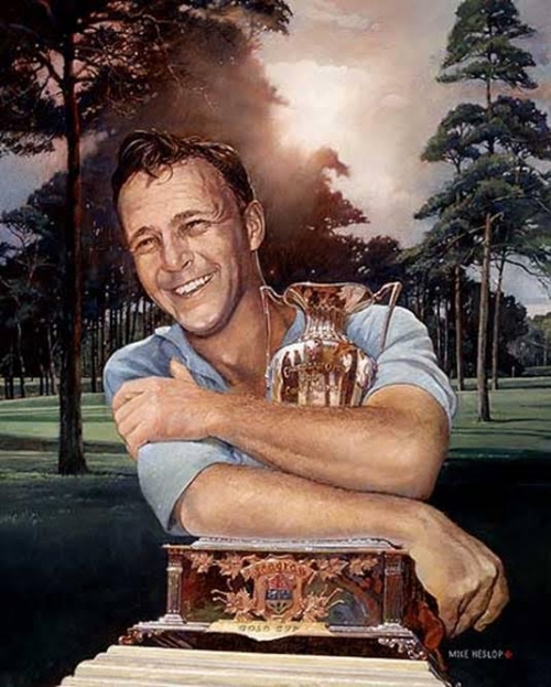 500x623 Tribute To Arnold Palmer - Arnold Palmer Painting