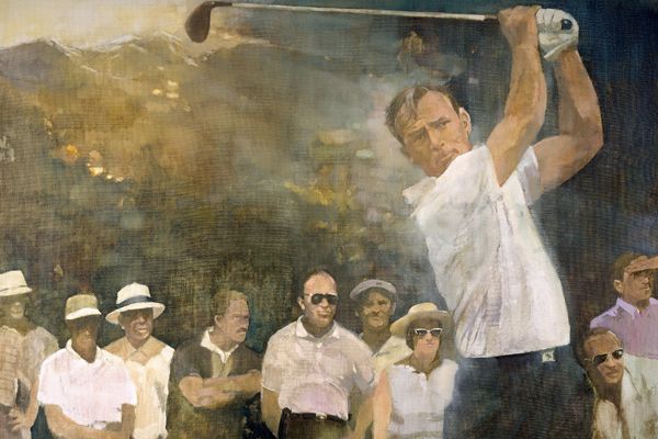 600x400 Walt Spitzmiller - Arnold Palmer Painting