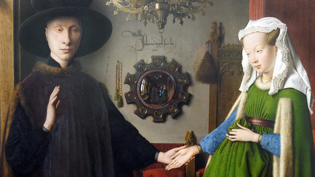 Arnolfini Portrait Painting at PaintingValley.com | Explore collection ...