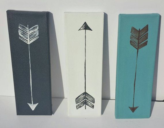 570x447 Hey, I Found This Really Awesome Etsy Listing - Arrow Canvas Painting
