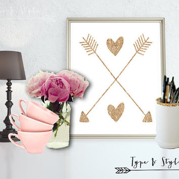 354x354 Shop Glitter Canvas Art On Wanelo - Arrow Canvas Painting