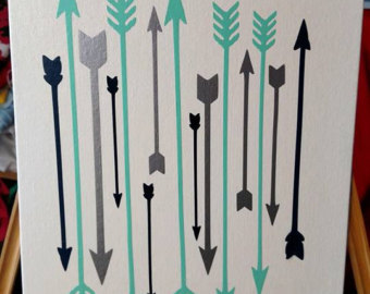 340x270 You Are So Loved Canvas Wrap Mint Love Art Canvas Nursery - Arrow Canvas Painting