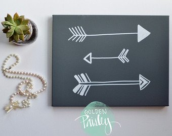 340x270 Arrow Painting Etsy - Arrow Painting