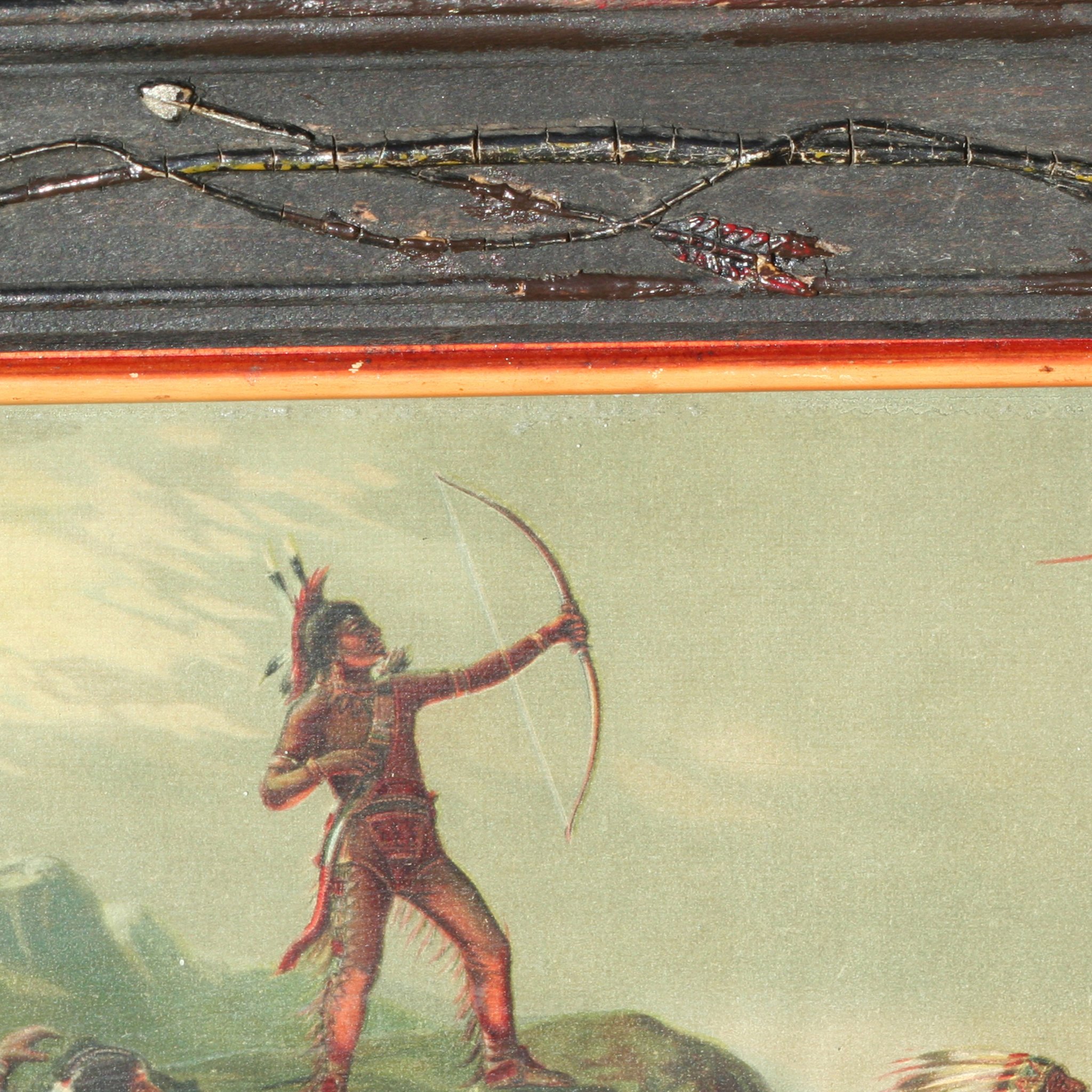 2048x2048 Fine Art Flaming Arrow Fine Art Other, Flaming Arrow, Painting - Arrow Painting