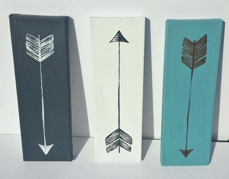 736x576 Simple Canvas Paintings Arrow Painting Best Arrow Painting Ideas - Arrow Painting