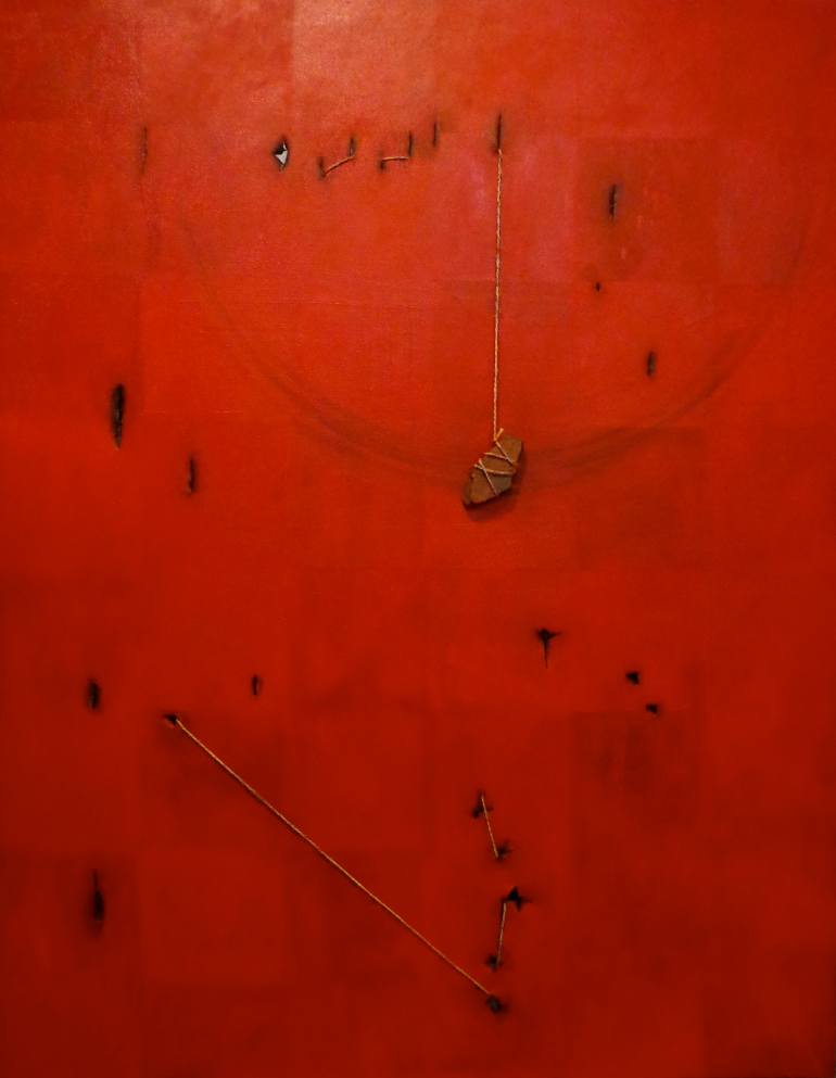 770x993 Saatchi Art Arrowhead Painting By Daniel Genova - Arrowhead Painting