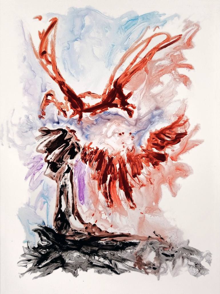 770x1027 Saatchi Art Arrowhead Painting By Nepenthe Kushtul - Arrowhead Painting