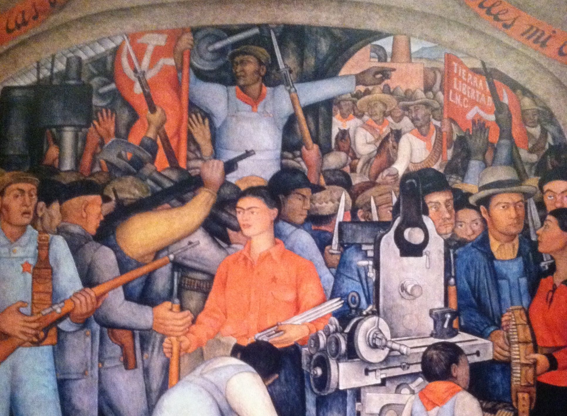 1933x1419 Diego Rivera - Arsenal Painting