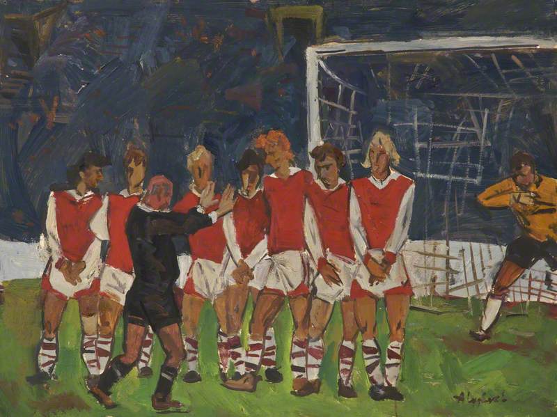 800x599 Director's Choice National Football Museum Art Uk - Arsenal Painting