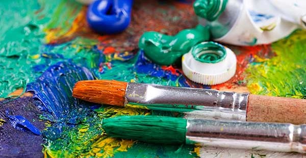 600x310 Green Art And Craft Supplies - Art And Craft Painting