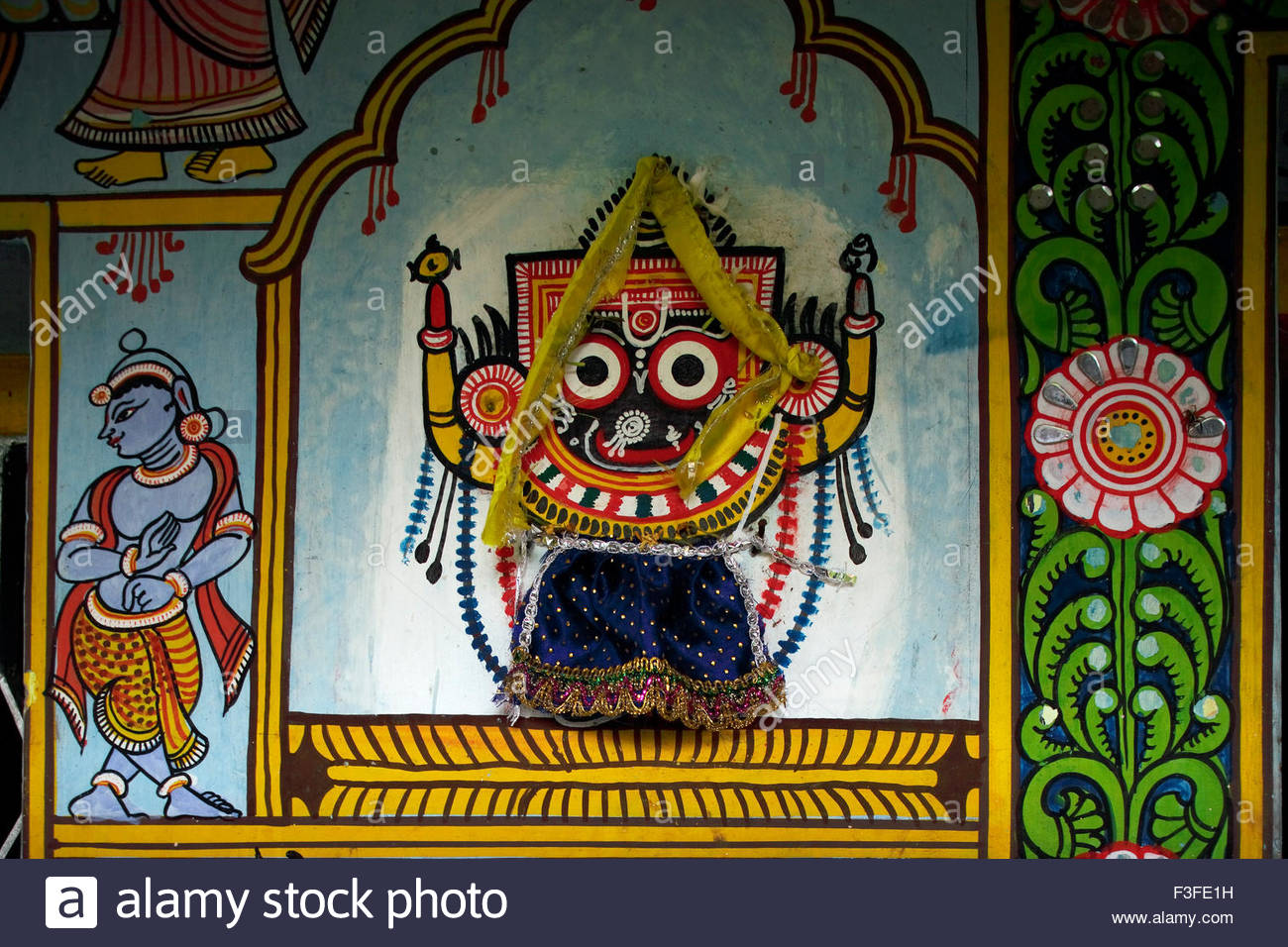 1300x956 Wall Painting Raghurajpur A Art Amp Craft Village Near Puri - Art And Craft Painting