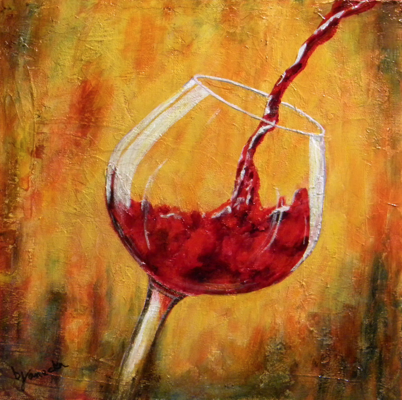 Art And Wine Painting at Explore collection of Art