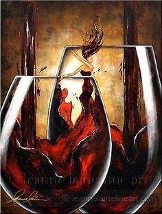 236x312 Pouring Years Of Unconditional Love Things I Want! - Art And Wine Painting