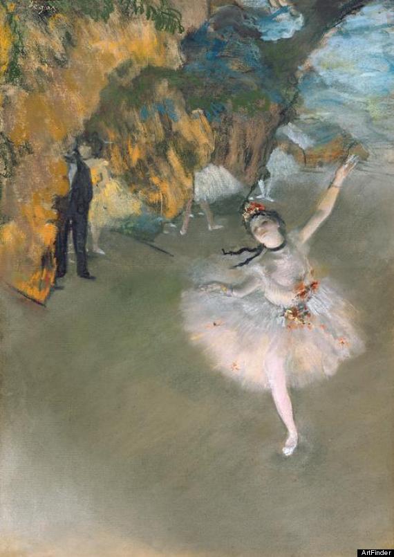 570x805 Artwork Of The Week Degas' - Art Ballerina Painting