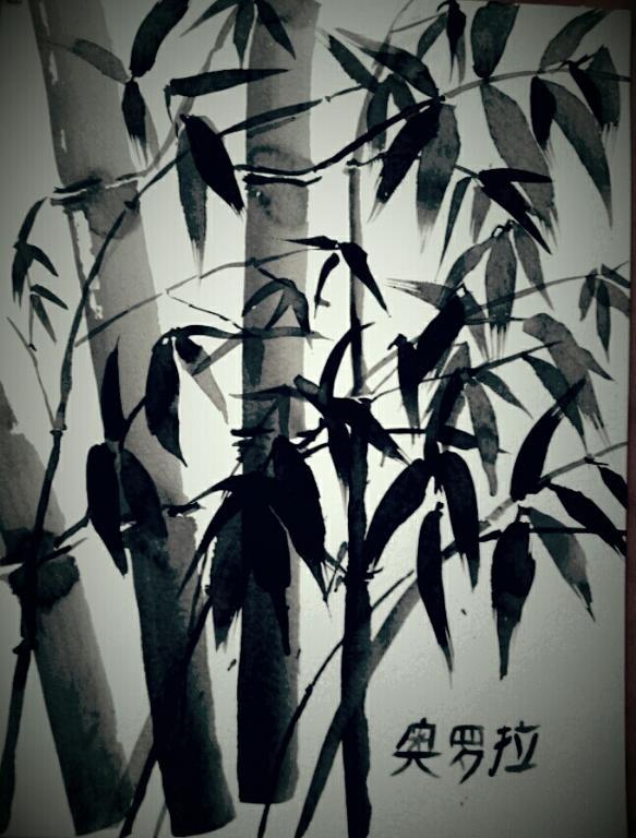 583x768 Painting Black And White Artwork - Art Black And White Painting