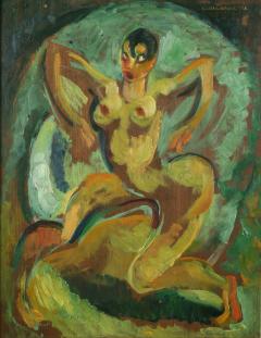 240x311 Emile Compard - Art Deco Painting