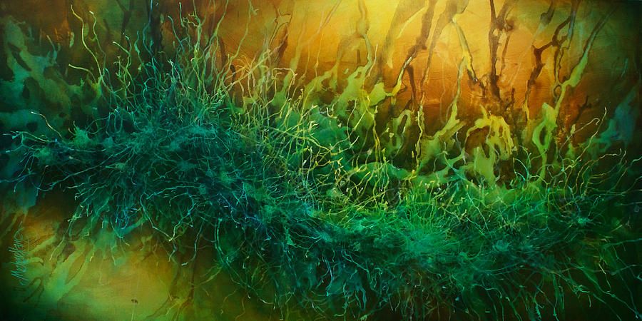 900x450 Abstract Design' Painting By Michael Lang Resim - Art Design Painting