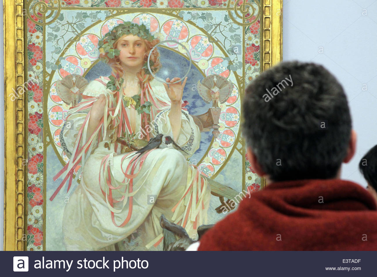 1300x956 Painting Entitled - Art Nouveau Painting