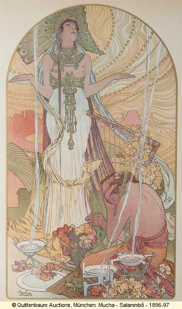 363x615 Women And Art Nouveau - Art Nouveau Woman Painting