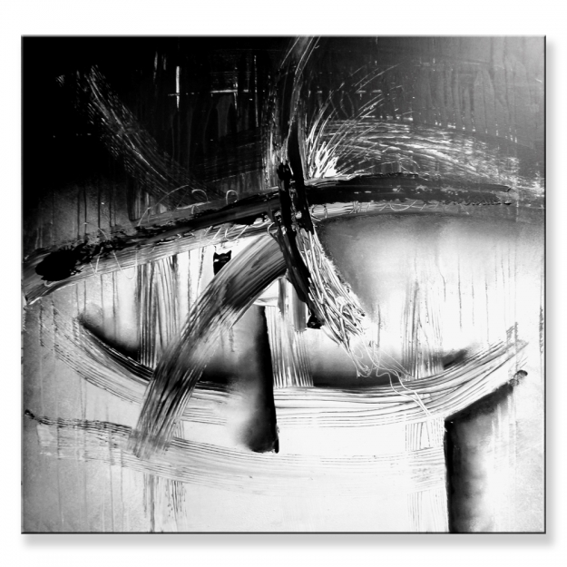 625x625 Black And White Abstract Art For Sale - Art Painting Black And White