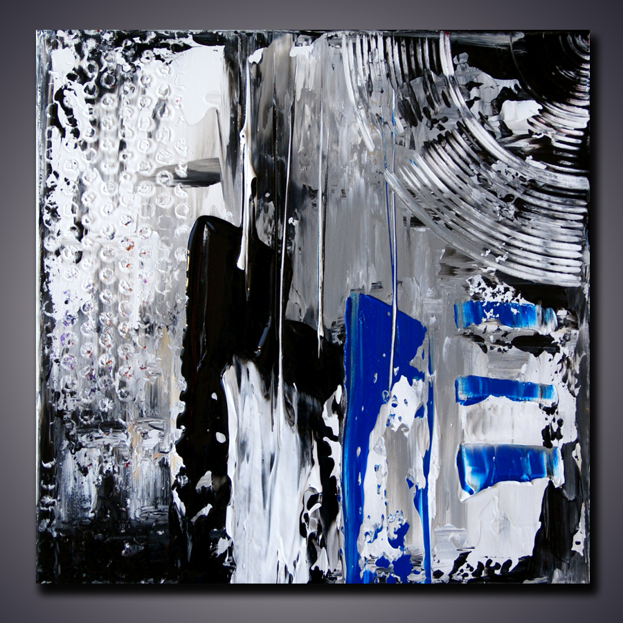 900x900 Modern Art Home Decor - Art Painting Black And White