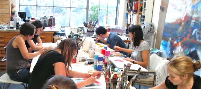 667x296 London Art Classes - Art Painting Classes