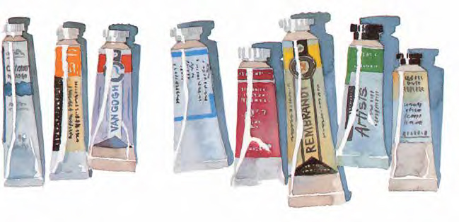 649x314 Free Art Materials List Read Before You Start Painting! - Art Painting Supplies