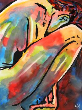 261x350 John Bramblitt - Art Work Painting