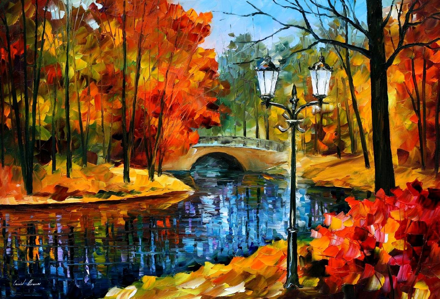 1439x979 Leonid Afremov, Oil On Canvas, Palette Knife, Buy Original - Art Work Painting