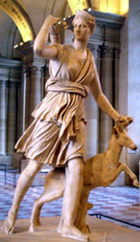 198x340 Pictures Of Greek Goddess Artemis, Goddess Of Hunt - Artemis Painting