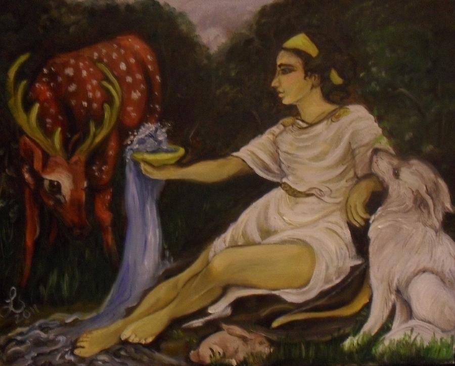 Artemis Painting At Paintingvalley Com Explore Collection Of Artemis Painting