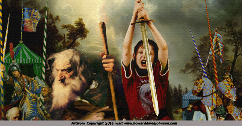 792x411 King Arthur Amp Knights Round Table Paintings - Arthur Painting