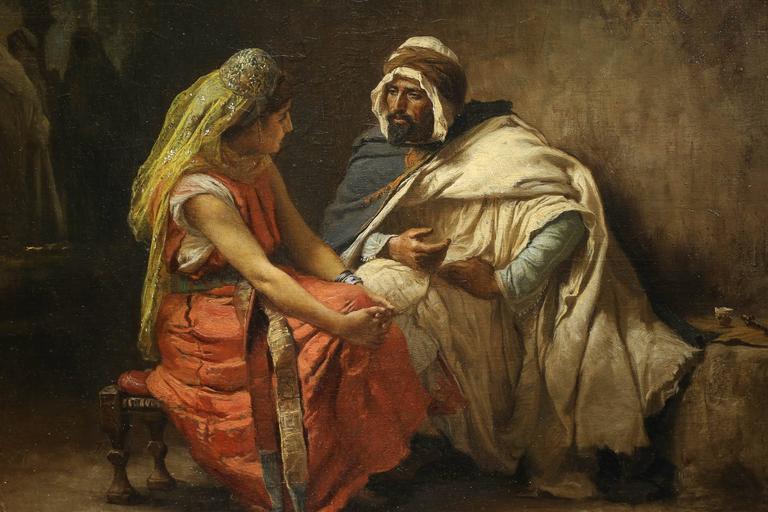 768x512 Painting By Frederick Arthur Bridgman, American Orientalist - Arthur Painting