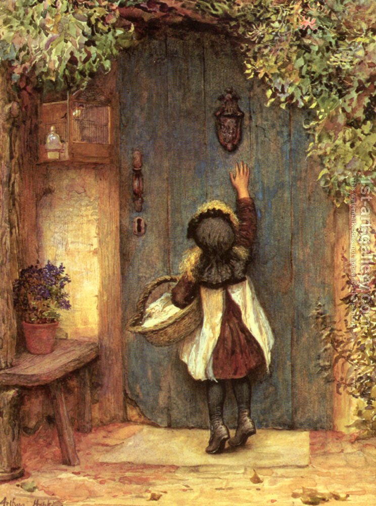 744x1000 The Visitor Arthur Hopkins Reproduction 1st Art Gallery - Arthur Painting