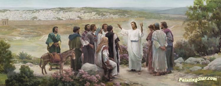 750x294 Go Ye Therefore (Cropped) Artwork By Harry Anderson Oil Painting - Artist Anderson Oil Painting