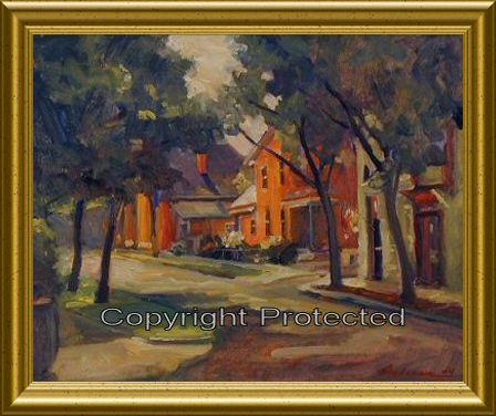 448x376 Original Oil Paintings By Artist Ron Anderson - Artist Anderson Oil Painting