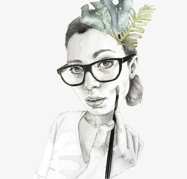 650x623 Female Artist Painting, Female, Painter, Painting Png Image - Artist Painting Clipart