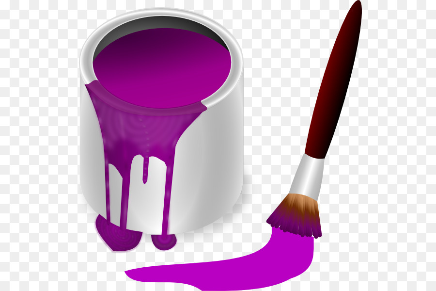 900x600 Paint Bucket Brush Clip Art - Artist Painting Clipart