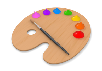 390x273 Painting Clipart Pallette Free Collection Download And Share - Artist Painting Clipart