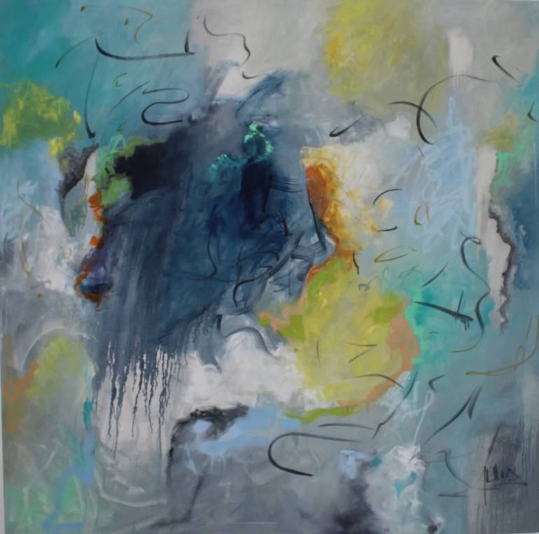 770x763 Saatchi Art Spectacle Painting By Julia Rodriguez - Artist Rodriguez Painting