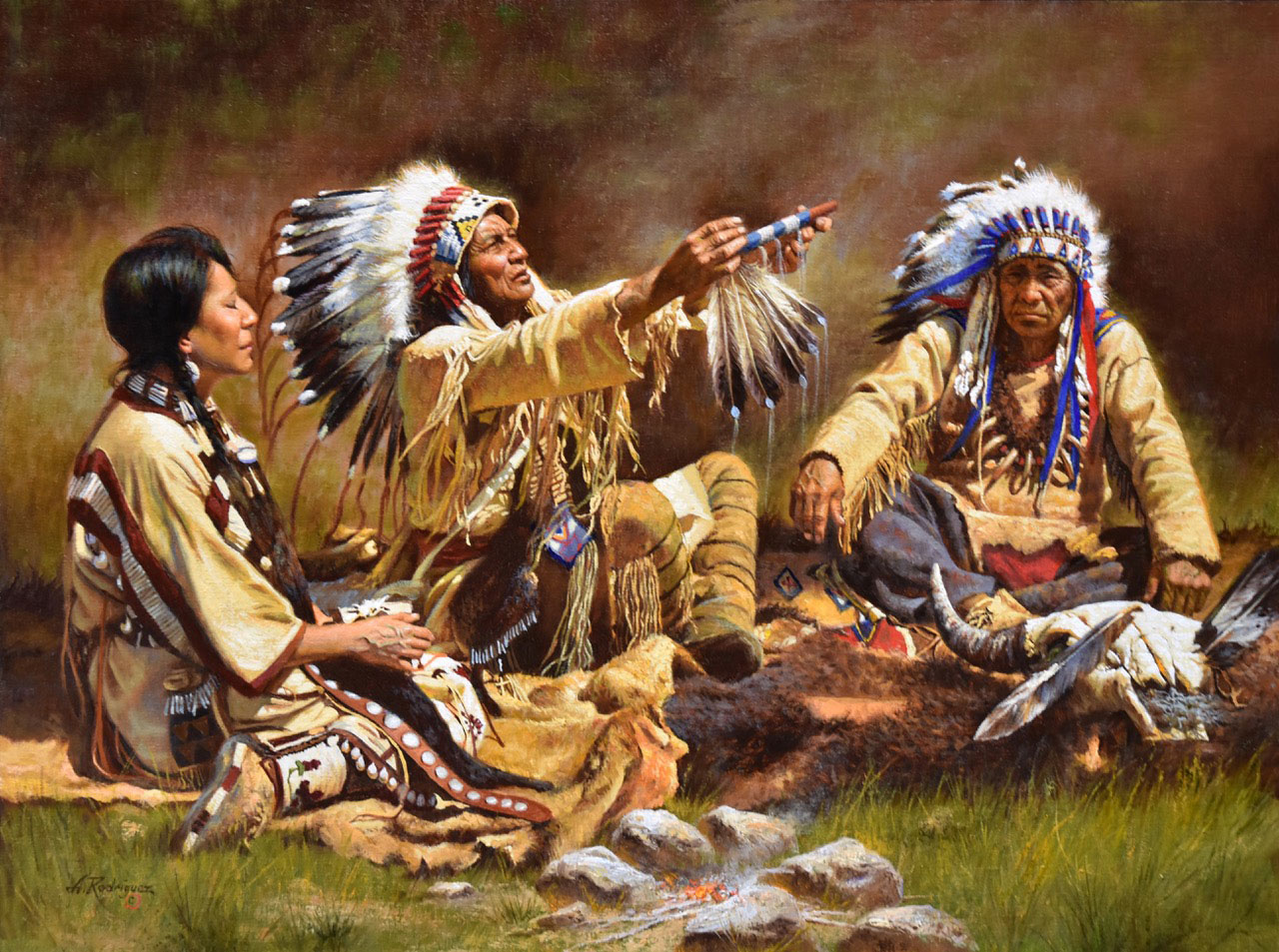 1280x953 Alfredo Rodriguez Website Western Art - Artist Rodriguez Painting