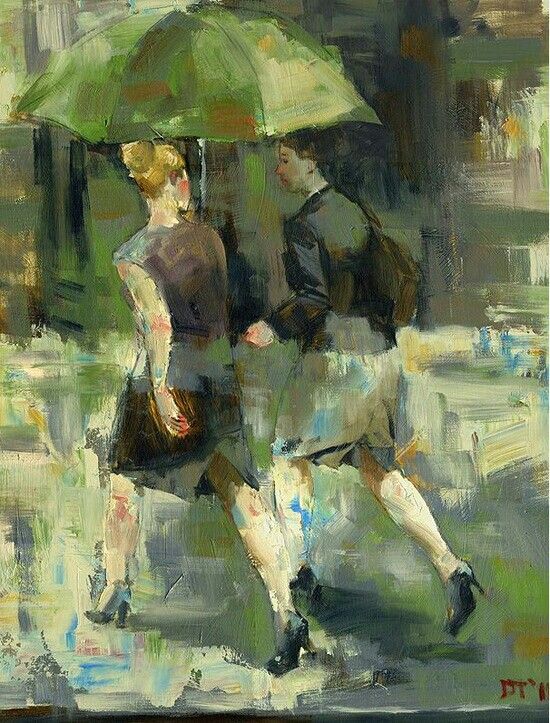 Artist Thompson Oil Painting