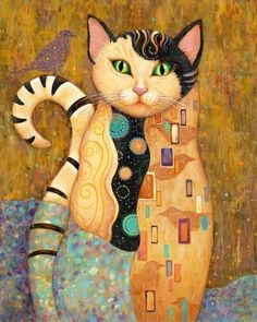 236x295 Two Dears(Via Discover And Save Creative Ideas) Cats - Artists Who Painting Cats
