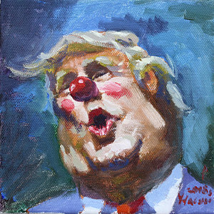 300x300 Clown Paintings Fine Art America - Artists Who Painting Clowns