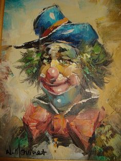 236x314 212 Best Clown Art Images On Clowns, Clown Paintings - Artists Who Painting Clowns