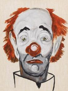 220x293 Art By Frank Sinatra And Paul Mccartney Goes On Show - Artists Who Painting Clowns